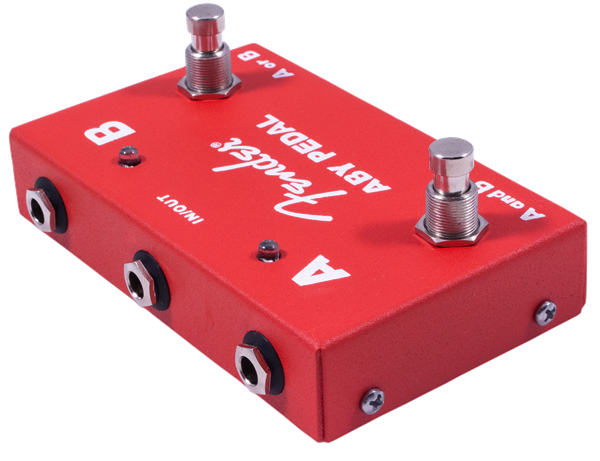 Load image into gallery viewer, Pédale de sélection 2-Switch ABY Pedal, Rouge