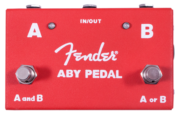 Load image into gallery viewer, Pédale de sélection 2-Switch ABY Pedal, Rouge