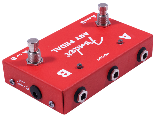 Load image into gallery viewer, Pédale de sélection 2-Switch ABY Pedal, Rouge