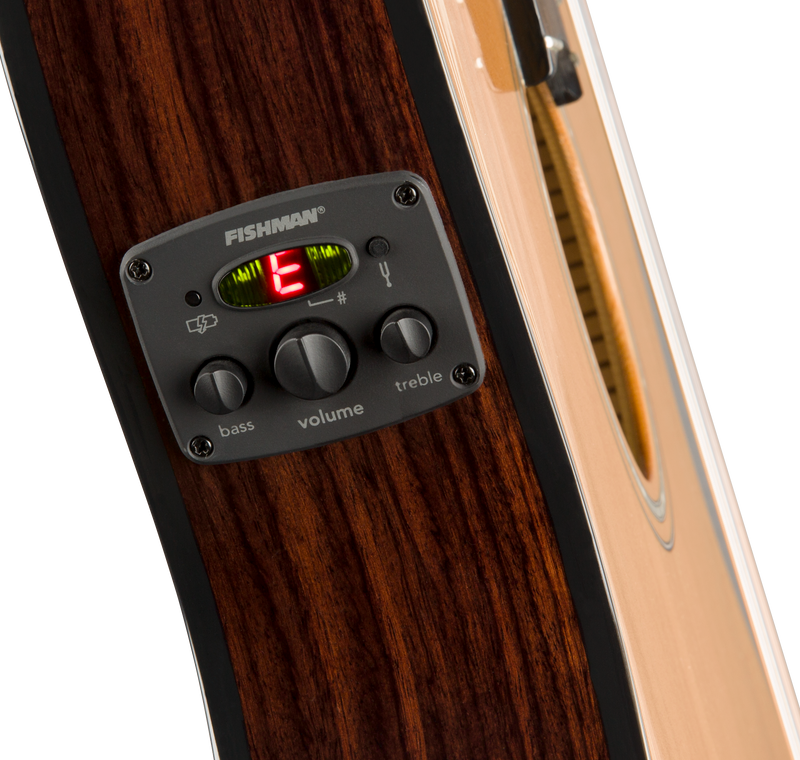 Load image into gallery viewer, Guitare classique, CN-140SCE Nylon Thinline, touche en noyer, naturel avec étui
