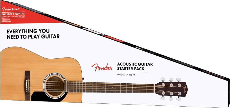Load image into gallery viewer, Guitare acoustique , ensemble FA-115 DREADNOUGHT PACK Natural, Walnut Fingerboard