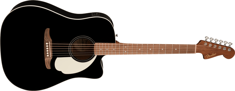 Load image into gallery viewer, California Standard Redondo™ CE, table en épicéa, pickguard ivoire, noir (pas d’étui)