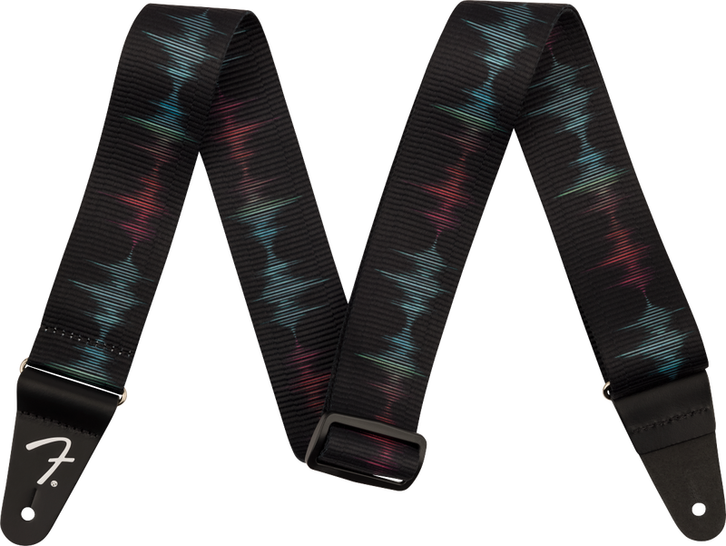 Chargez l'image dans la visionneuse de la galerie, Courroie rétro à motifs d’ondes sonores