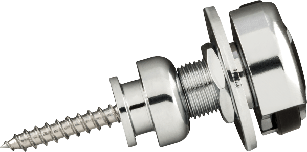 Load image into gallery viewer, Verrous de sangle Infinity, Chrome