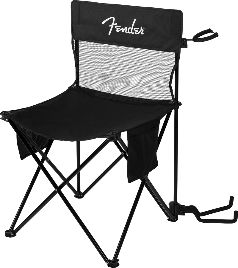 Load image into gallery viewer, Chaise de camping pliable avec support de guitare