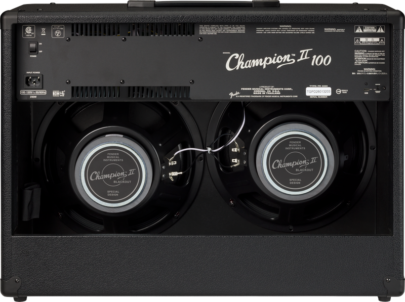 Load image into gallery viewer, Amplificateur combo Champion II 100 Blackout