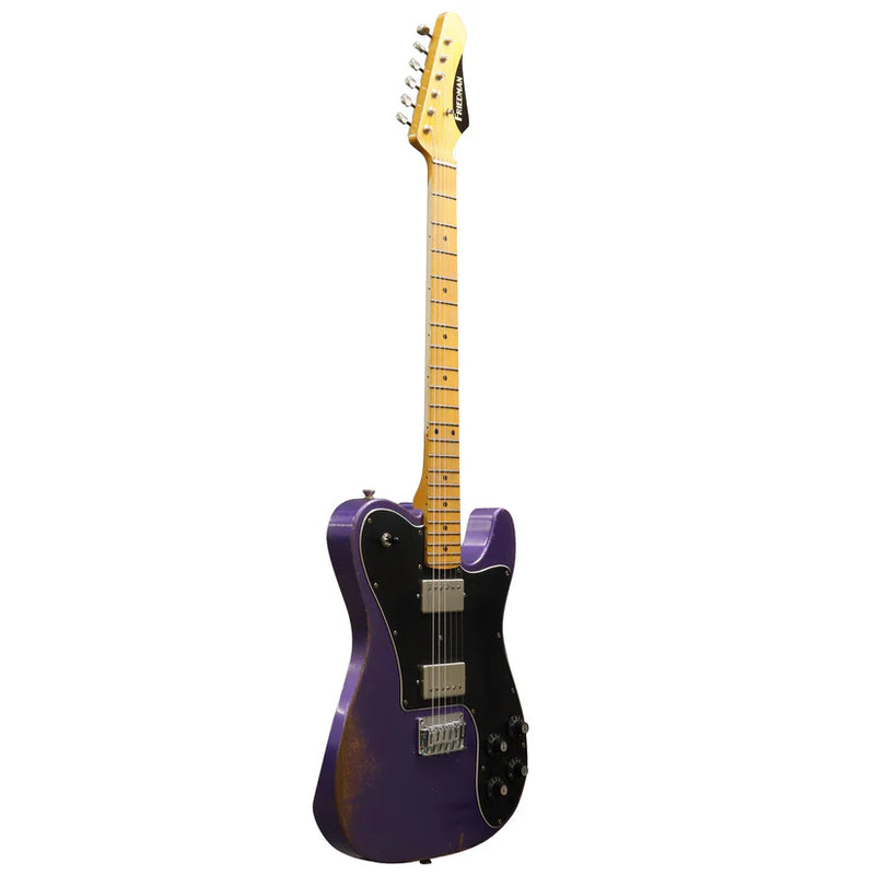 Chargez l'image dans la visionneuse de la galerie, Guitare électrique FRIEDMAN VINTAGE T: AMMHC-Q0K-CNL52 avec étui rigide