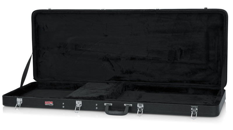 Load image into gallery viewer, Étui rigide en bois pour guitares aux formes extrêmes, telles que les modèles Flying V et Explorer
