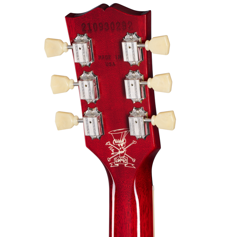 Load image into gallery viewer, Slash "Jessica" Les Paul Standard, "Honey Burst" dos rouge avec étui rigide