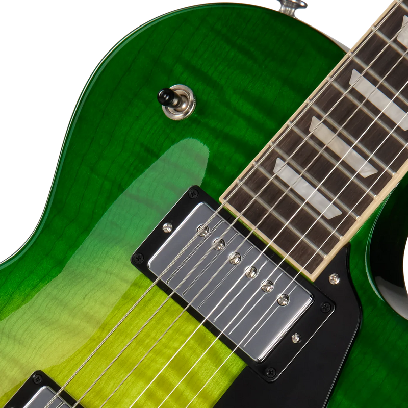 Chargez l'image dans la visionneuse de la galerie, Guitare Gibson USA Les Paul Session- Iguana Burst avec étui souple