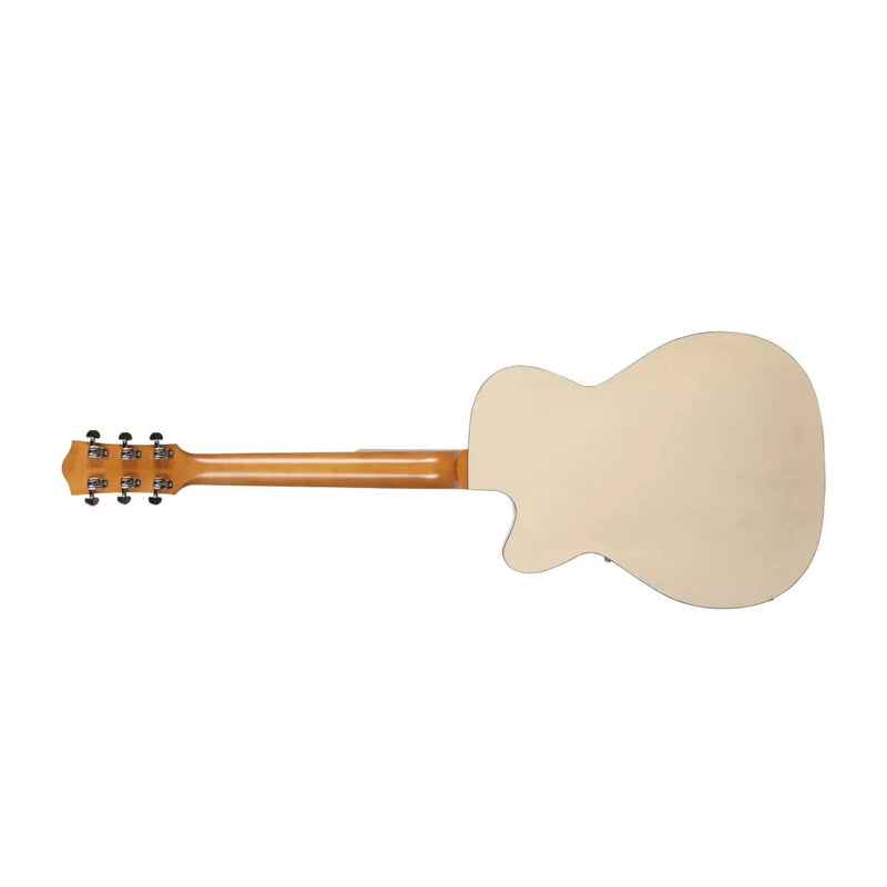 Load image into gallery viewer, Guitare électrique 5e Ave TL Kingpin P90 Crème Translucide HG avec étui