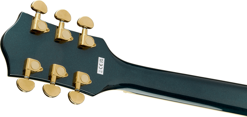 Chargez l'image dans la visionneuse de la galerie, Guitare électrique, Streamliner G2420TG à corps creux-fini Cadillac Vert, touche en laurier, cordier Bigsby LTD et micros Broad'Tron BT-3S (pas d'étui)