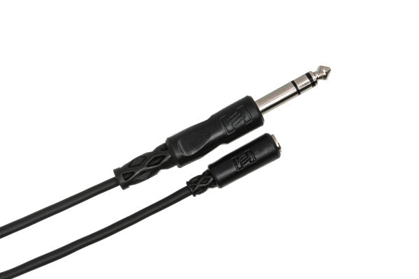 Load image into gallery viewer, Câble adaptateur pour écouteur 1/4 mâle à 1/8 femelle de 25 pieds