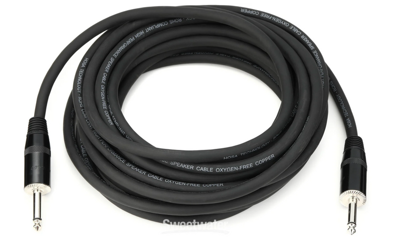 Load image into gallery viewer, Câble d'enceinte jack 1/4 de 25 pieds