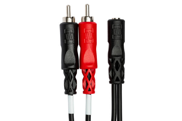 Load image into gallery viewer, Adapteur jack 3,5 mm TRSF vers double RCA