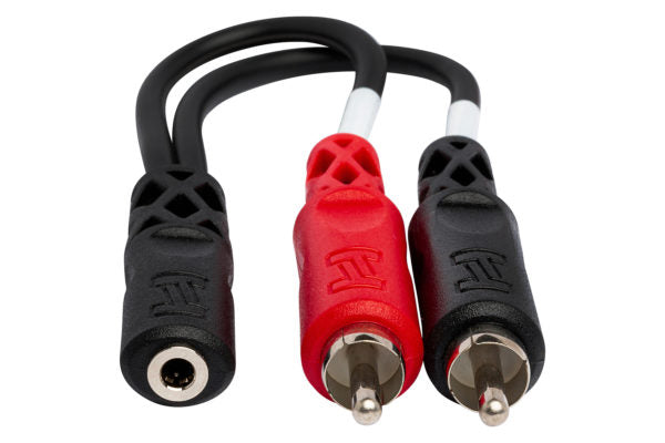 Load image into gallery viewer, Adapteur jack 3,5 mm TRSF vers double RCA