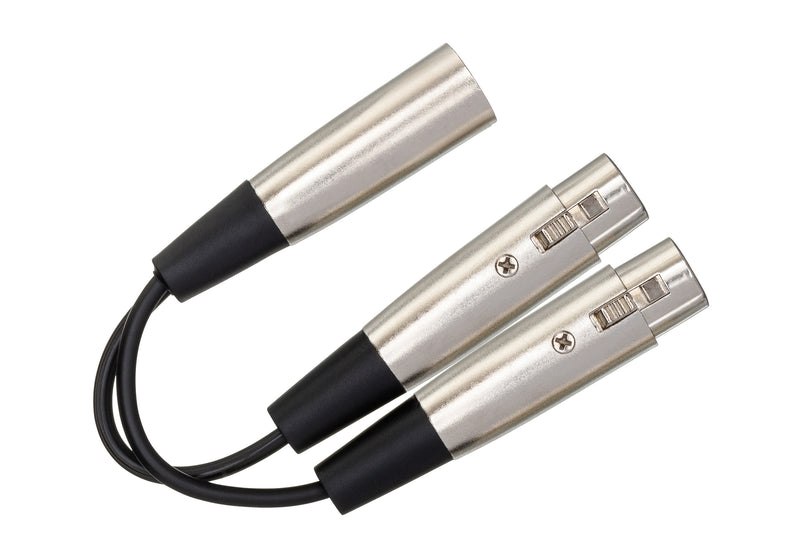 Load image into gallery viewer, Adapteur double XLR3 femelle vers XLR3 mâle