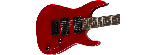 Load image into gallery viewer, Guitare électrique JS Series Dinky Minion JS1X- Rouge Métallique
