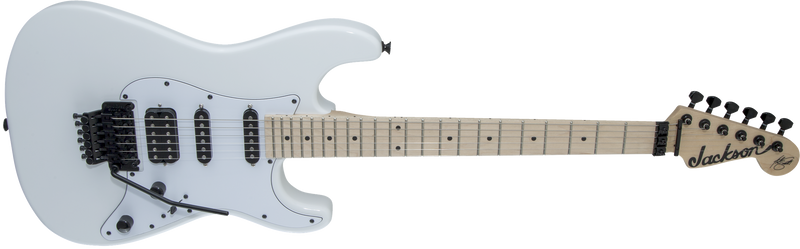 Load image into gallery viewer, Guitare électrique SÉRIE X SIGNATURE ADRIAN SMITH SDXM, TOUCHE EN ÉRABLE, BLANC NEIGE AVEC PICKGUARD BLANC(pas d’étui)