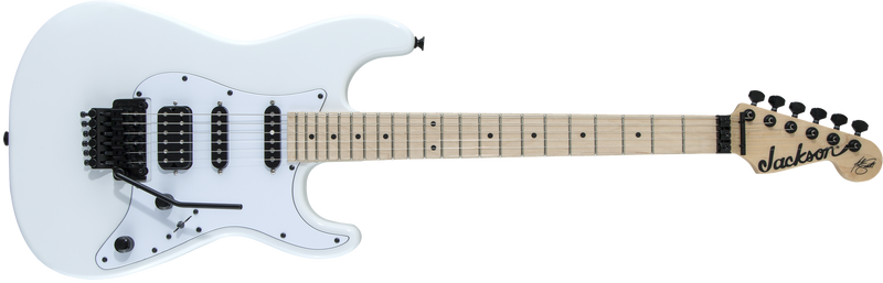 Load image into gallery viewer, Guitare électrique SÉRIE X SIGNATURE ADRIAN SMITH SDXM, TOUCHE EN ÉRABLE, BLANC NEIGE AVEC PICKGUARD BLANC(pas d’étui)