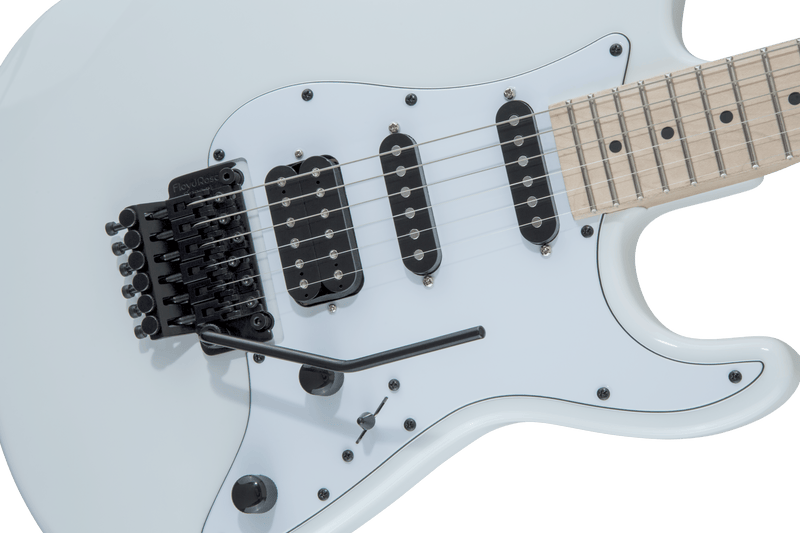 Load image into gallery viewer, Guitare électrique SÉRIE X SIGNATURE ADRIAN SMITH SDXM, TOUCHE EN ÉRABLE, BLANC NEIGE AVEC PICKGUARD BLANC(pas d’étui)