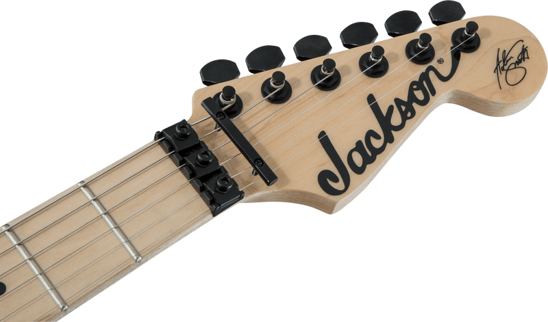 Load image into gallery viewer, Guitare électrique SÉRIE X SIGNATURE ADRIAN SMITH SDXM, TOUCHE EN ÉRABLE, BLANC NEIGE AVEC PICKGUARD BLANC(pas d’étui)