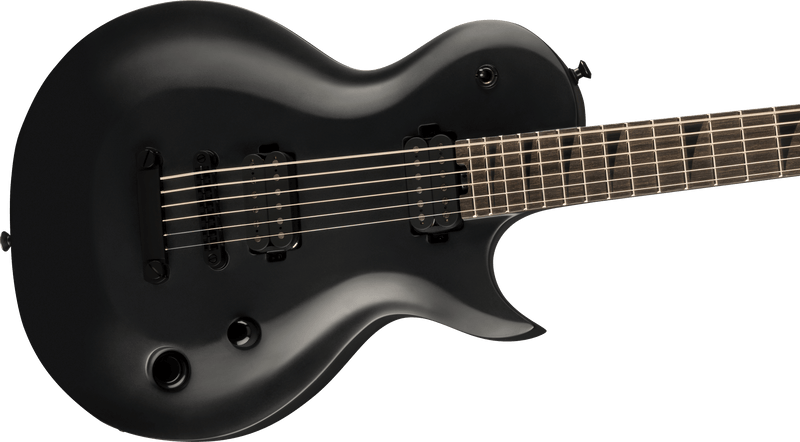 Load image into gallery viewer, Guitare électrique Bariton Pro Plus XT Monarkh SC T6- Noir Satin avec étui souple