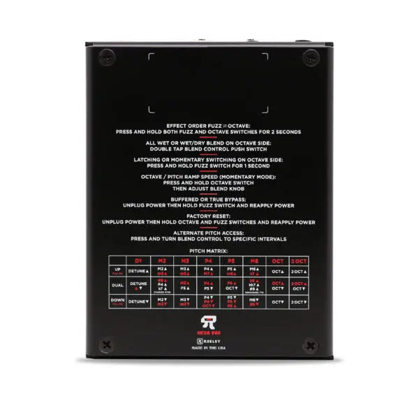 Chargez l'image dans la visionneuse de la galerie, Pedal d'octave/fuzz avec choix d'harmonie