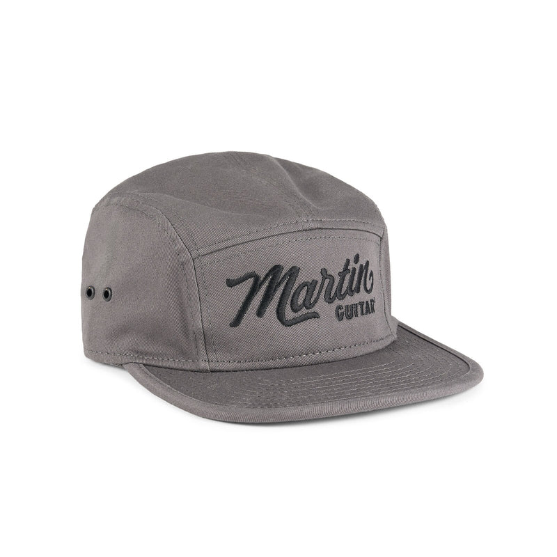 Load image into gallery viewer, Casquette de camping en coton brossé Martin- Gris