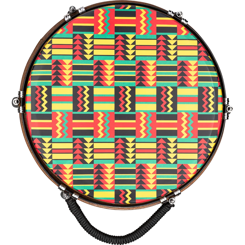 Load image into gallery viewer, Meinl Percussion Djembé Jumbo 12", Simbra, tête design