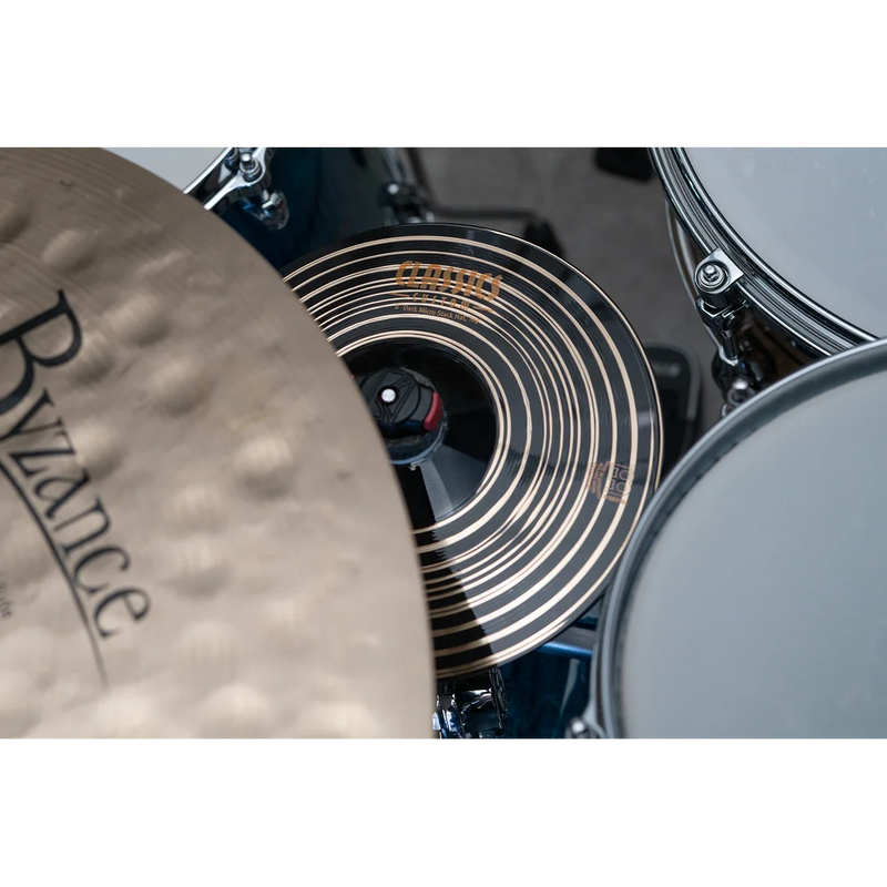 Load image into gallery viewer, Cymbals Classics Custom Dark Micro Stack Hats - 8"