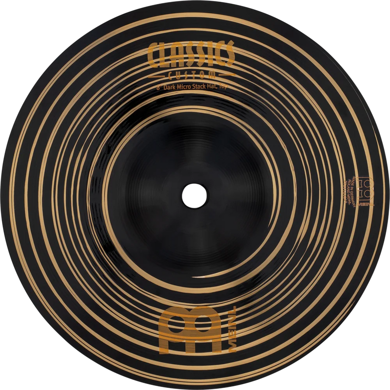 Load image into gallery viewer, Cymbals Classics Custom Dark Micro Stack Hats - 8"
