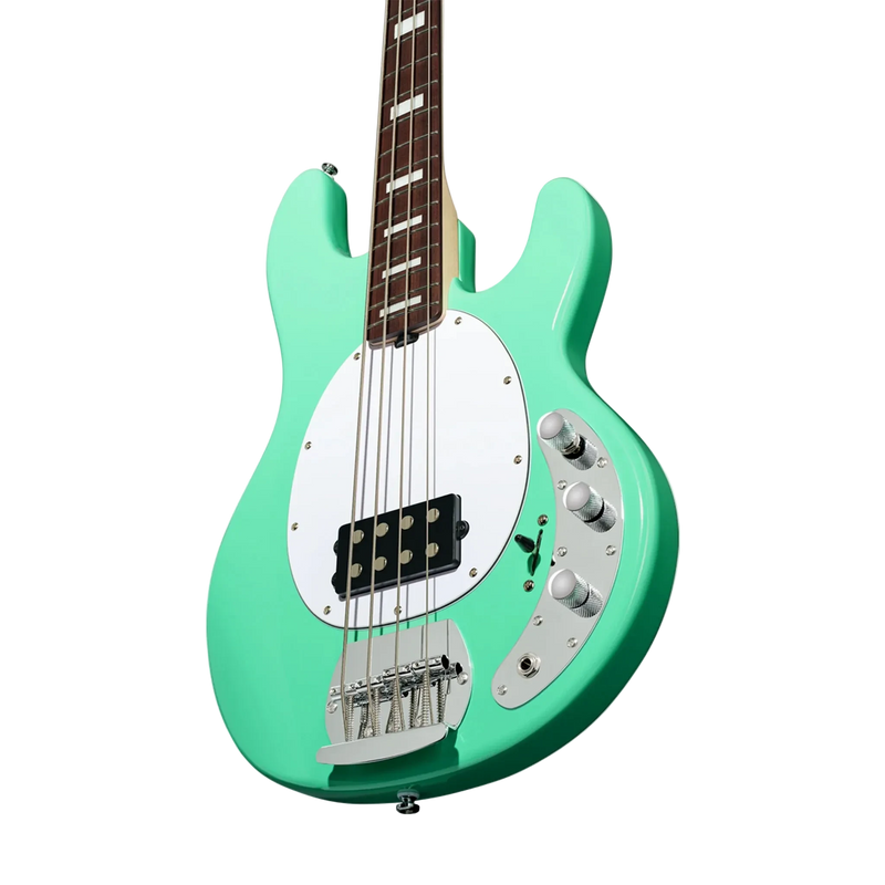 Chargez l'image dans la visionneuse de la galerie, Basse 4 cordes Ray4X de la sous-série StingRay Plus (fini vert écume de mer- Seafoam Green