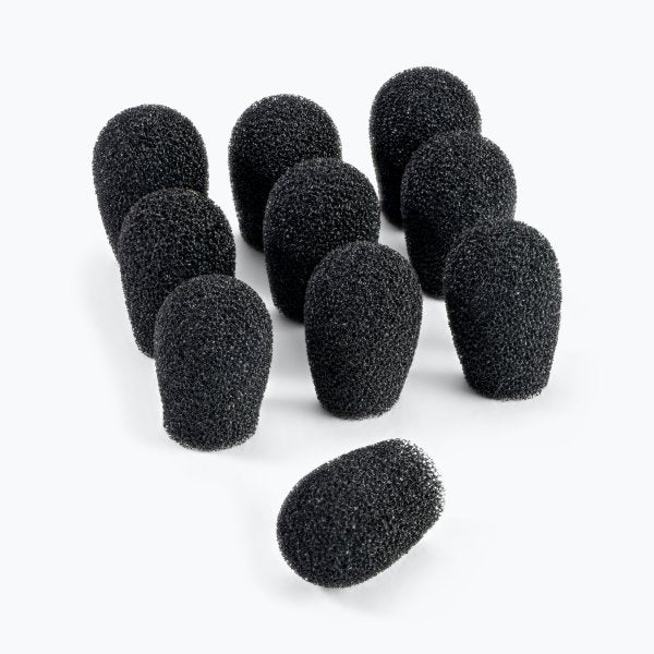 Load image into gallery viewer, Pare-vent pour microphones de casque (noir)