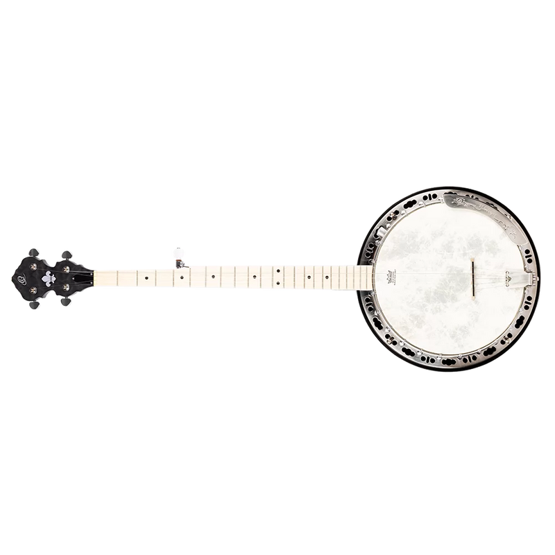 Chargez l'image dans la visionneuse de la galerie, Banjo gaucher Transparent charcoal avec étui souple