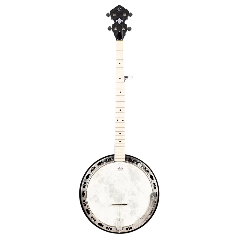 Chargez l'image dans la visionneuse de la galerie, Banjo gaucher Transparent charcoal avec étui souple