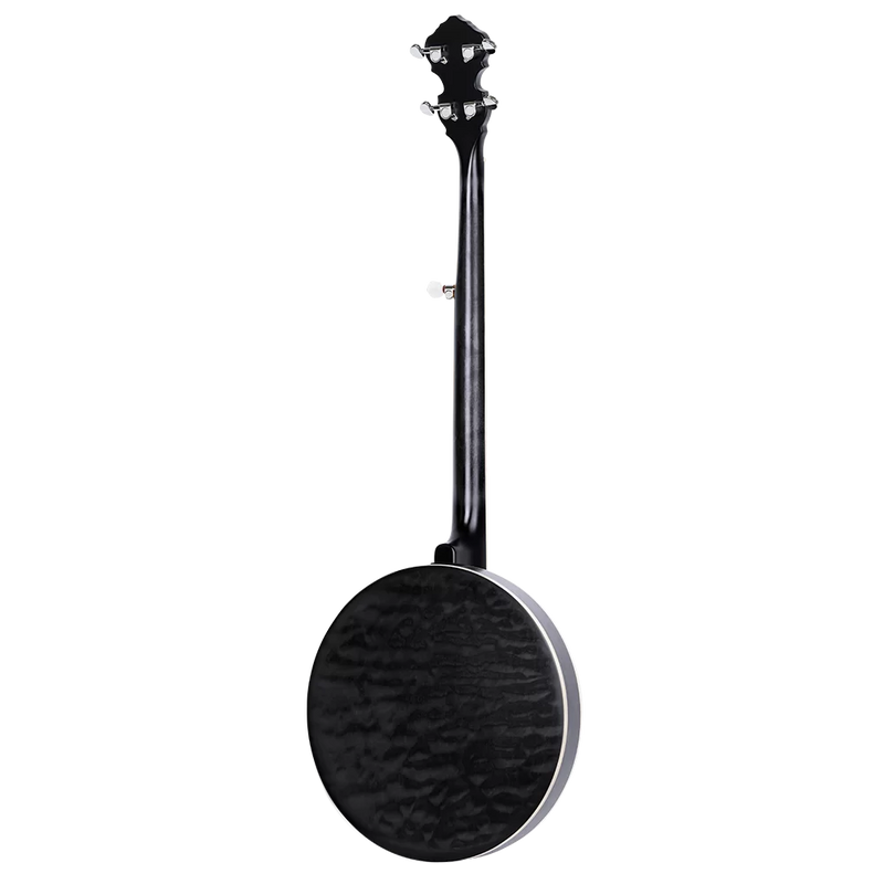 Chargez l'image dans la visionneuse de la galerie, Banjo gaucher Transparent charcoal avec étui souple