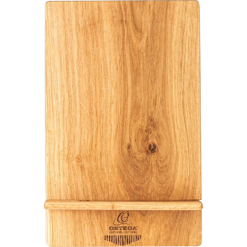 Chargez l'image dans la visionneuse de la galerie, Support kalimba, sortie jack découpée, tout en chêne massif, finition mate, pour modèles 17 touches.