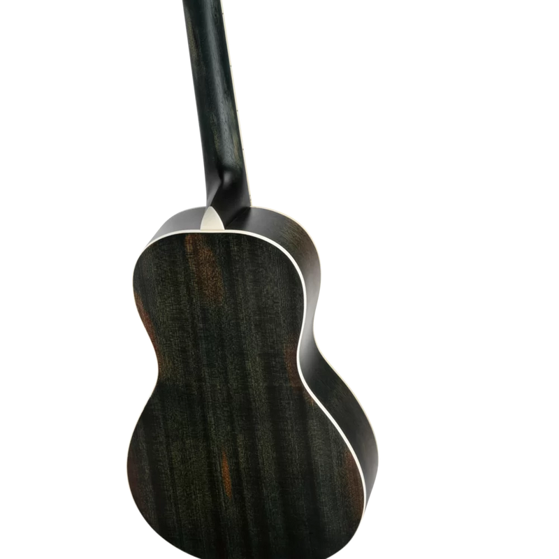 Load image into gallery viewer, RESONATOR GUITAR ACAJOU DÉTRESSÉ SATIN DENIM (pas d’étui)