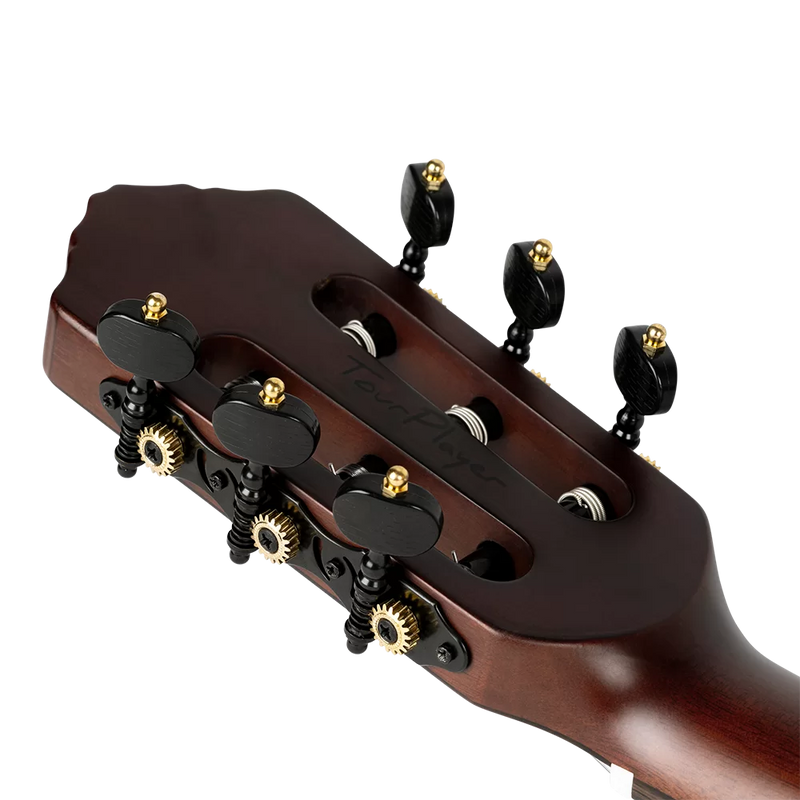 Load image into gallery viewer, GUITARE TAILLE RÉELLE EN OKOUME MASSIF NATUREL