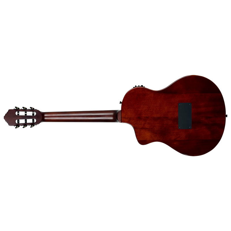 Load image into gallery viewer, GUITARE TAILLE RÉELLE EN OKOUME MASSIF NATUREL