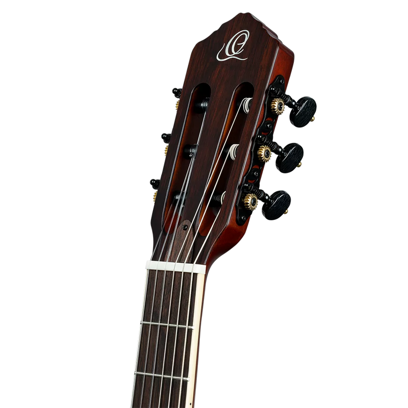 Load image into gallery viewer, GUITARE CLASSIQUE GRANDE TAILLE EN OKOUME MASSIF NOIR