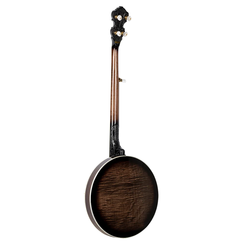 Chargez l'image dans la visionneuse de la galerie, Banjo 5 cordes en Érable Ondé Naturel, Série FALCON avec étui Deluxe