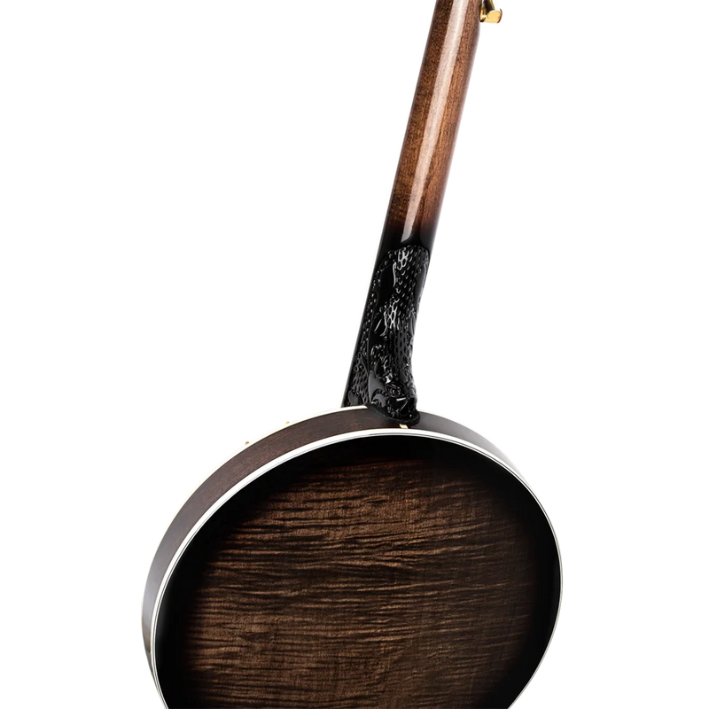 Chargez l'image dans la visionneuse de la galerie, Banjo 5 cordes en Érable Ondé Naturel, Série FALCON avec étui Deluxe