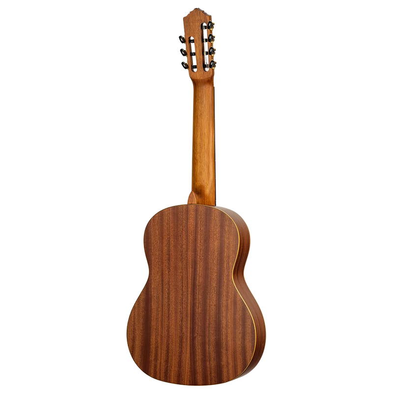 Load image into gallery viewer, Guitare classique 7 cordes pleine grandeur en épicéa massif/sapelli naturel