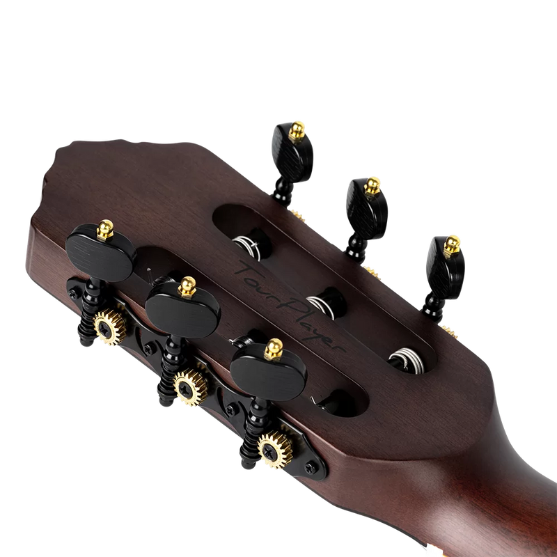 Chargez l'image dans la visionneuse de la galerie, GUITARE TAILLE RÉELLE EN OKOUME MASSIF NOIR