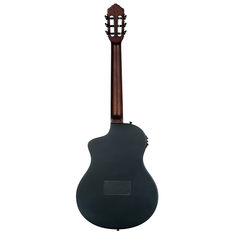 Chargez l'image dans la visionneuse de la galerie, GUITARE TAILLE RÉELLE EN OKOUME MASSIF NOIR