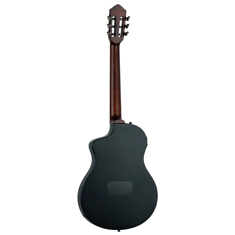 Chargez l'image dans la visionneuse de la galerie, GUITARE TAILLE RÉELLE EN OKOUME MASSIF NOIR