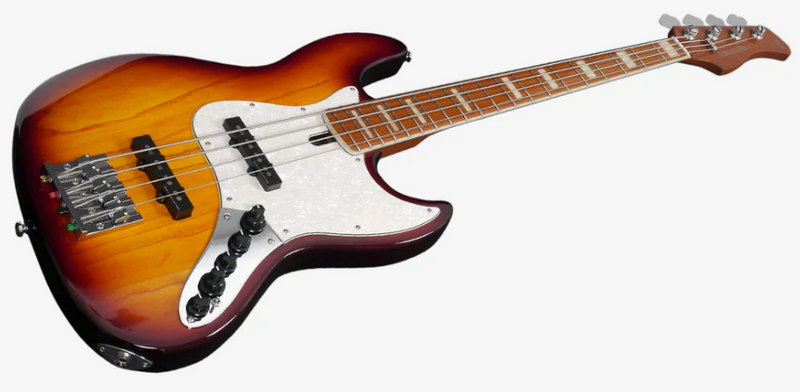 Chargez l'image dans la visionneuse de la galerie, Basse Électrique 4 Cordes Marcus Miller V8 Avec Housse, "tobacco sunburst"