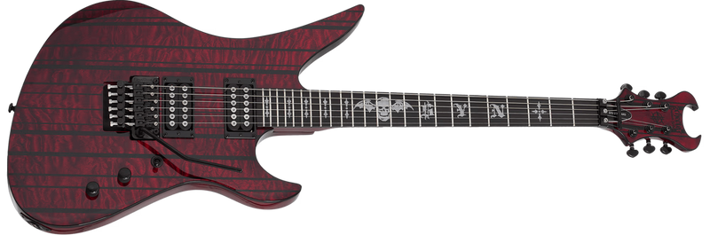 Chargez l'image dans la visionneuse de la galerie, Guitare électrique Synyster Standard Plus, rouge profond transparent (pas d’étui)